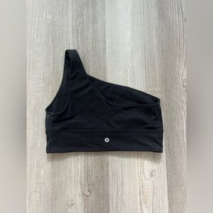 lululemon athletica Align Black One-Shoulder Sports Bra